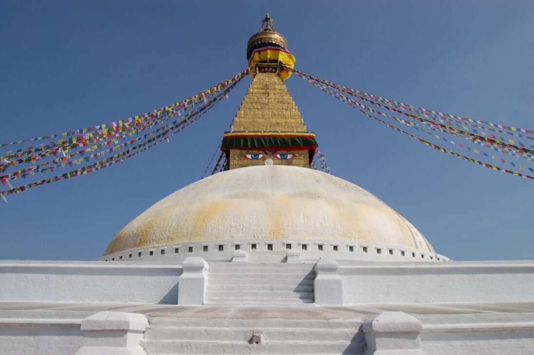 Estupa de Boudhanath, el lugar más espiritual de Katmandú - Kris por el