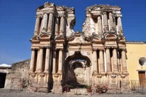 que ver en antigua, iglesia del carmen