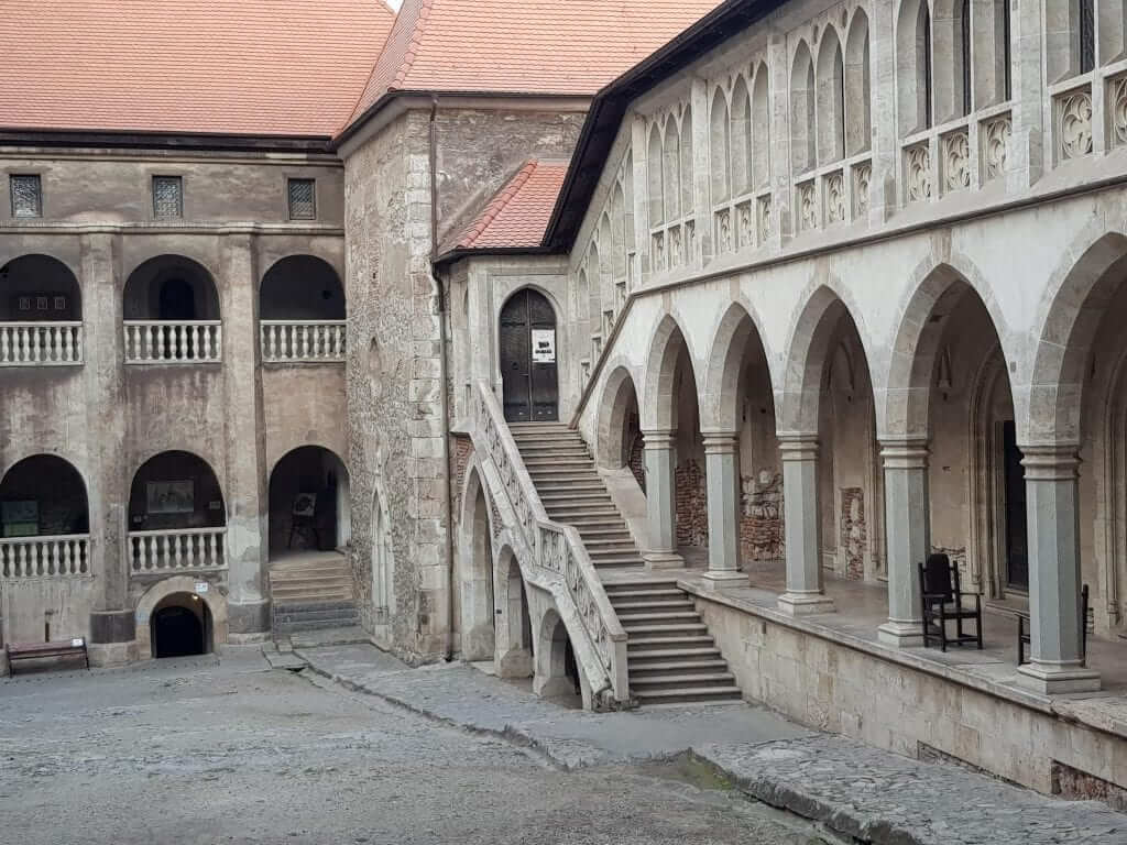 hunedoara, castello di Corvino, Romania