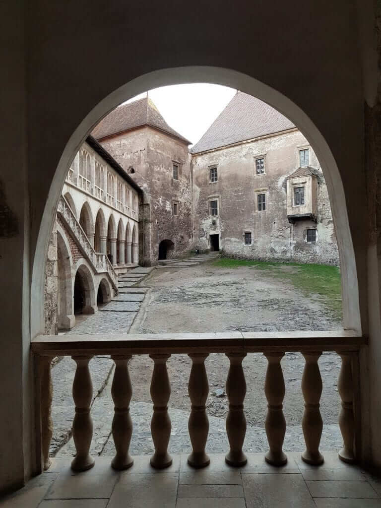 hunedoara, castello del Corvino, Romania